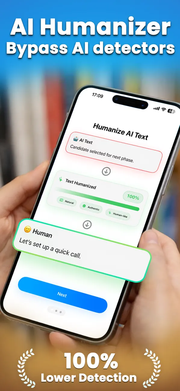 AI Humanizer: ZeroDetect screenshot